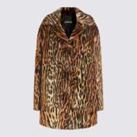 Geci Roberto Cavalli Leopard Fur Jacket Femei