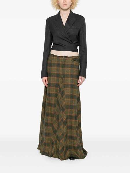 Sacouri OUR LEGACY Our Legacy Wrap Blazer Clothing SMOKE GREY MICRO HERRINGBONE Femei (BM 19347846) 2