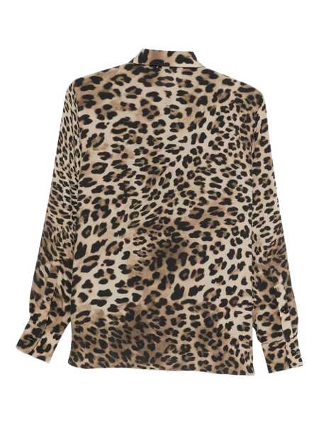 Camasi OFFICINE GENERALE Officine Gnrale Elzini Leopard Voile Viscose Clothing LIGHTBEIGE/BLACK Femei (BM 19347852) 2