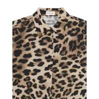 Imbracaminte OFFICINE GENERALE Dama - Camasi OFFICINE GENERALE Officine Gnrale Elzini Leopard Voile Viscose Clothing LIGHTBEIGE/BLACK Femei (BM 19347852) - B-mall.ro