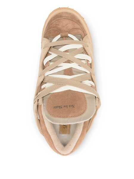 Sneakers SANTHA Santha Model 1 Platform Beige-Mud Shoes BEIGE MUD Femei (BM 19348038) 4