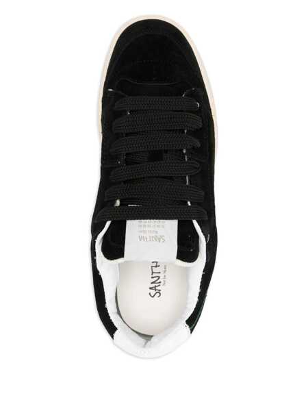 Sneakers SANTHA Santha Model 2 Rose Black Shoes ROSE BLACK Femei (BM 19348041) 4