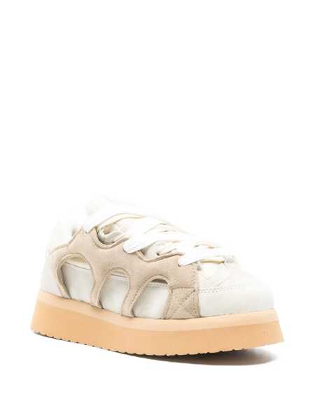 Sneakers SANTHA Santha Model 1 Platform Cream-Offwhite Shoes CREAM OFF WHITE Femei (BM 19348044) 2