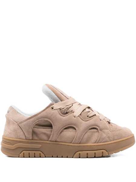Sneakers SANTHA Santha Model 1 Totalsuede Nude Shoes Beige Femei (BM 19348059) 1
