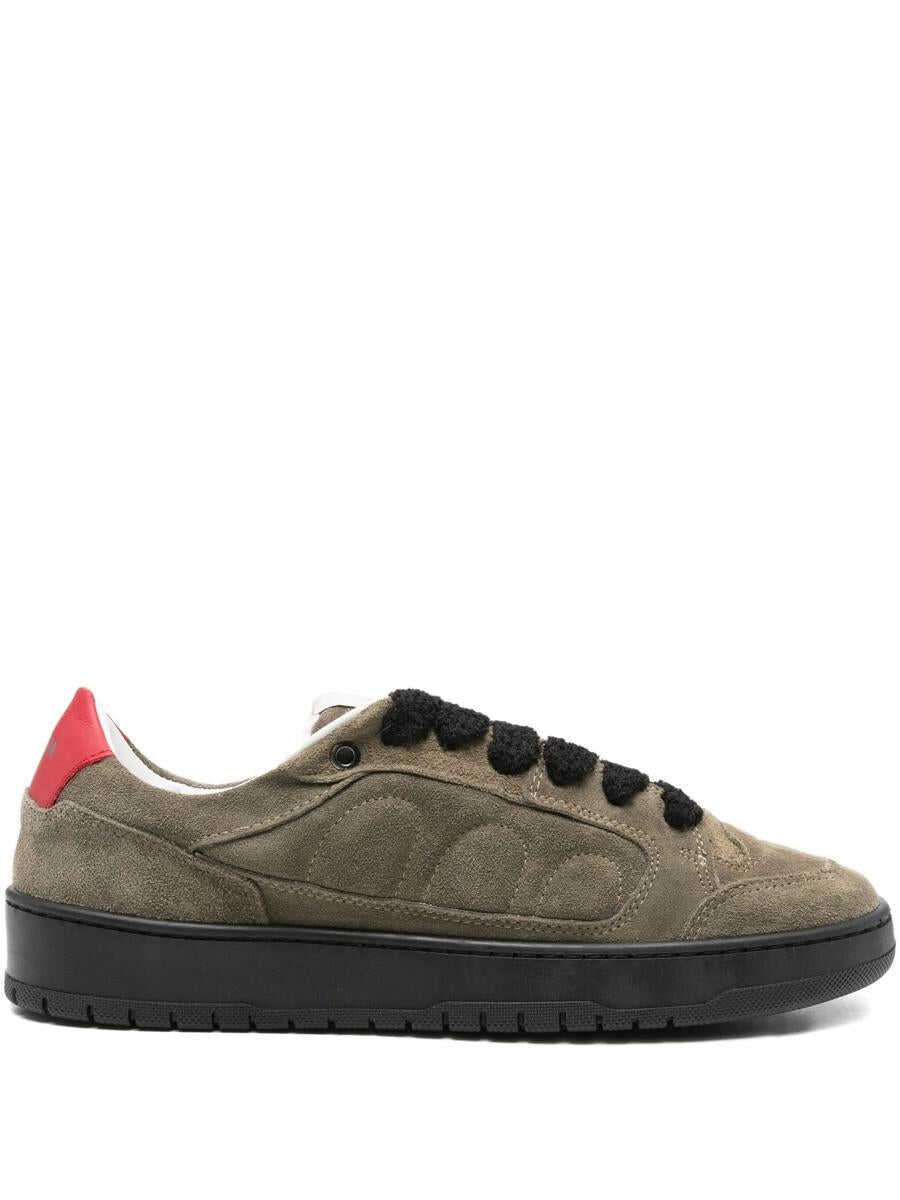 Sneakers SANTHA Santha Model 2 Total Suede Army Shoes Green Femei (BM 19348068) 1