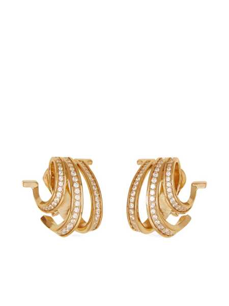 Cercei Ferragamo Triplo Gancini Earrings Gold Femei (BM 19348110) 2