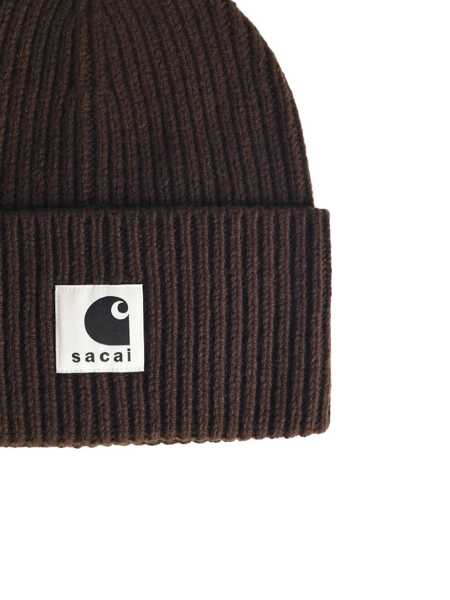 Caciuli Sacai Sacai x Carhartt WIP beanie Brown Barbati (BM 19348188) 3