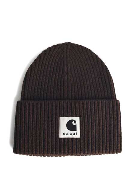 Caciuli Sacai Sacai x Carhartt WIP beanie Brown Barbati (BM 19348188) 1