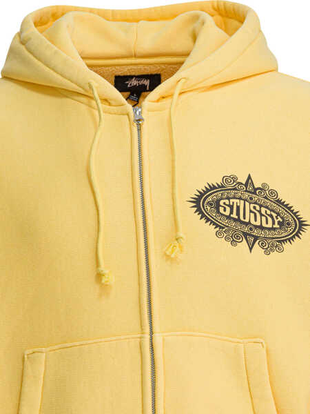 Hanorace STSSY Sweatshirts Yellow Barbati (BM 19348191) 3