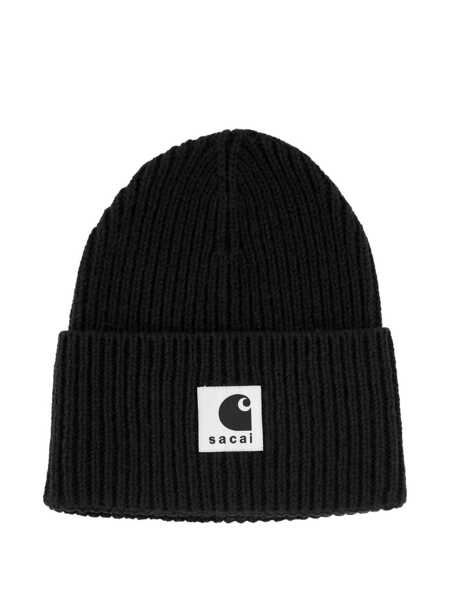 Caciuli Sacai Sacai x Carhartt WIP beanie Black Barbati (BM 19348203) 1