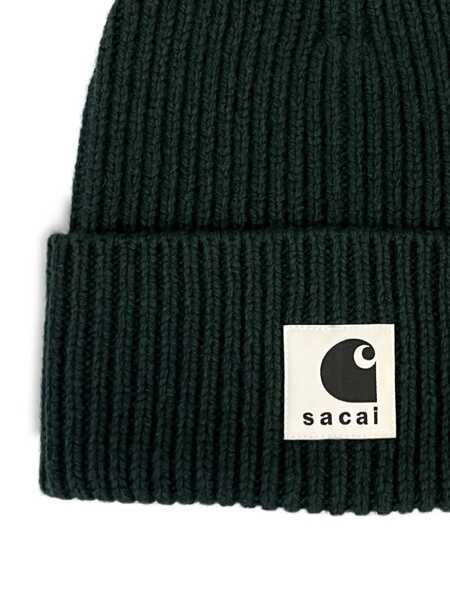 Caciuli Sacai Sacai x Carhartt WIP beanie Green Barbati (BM 19348206) 2
