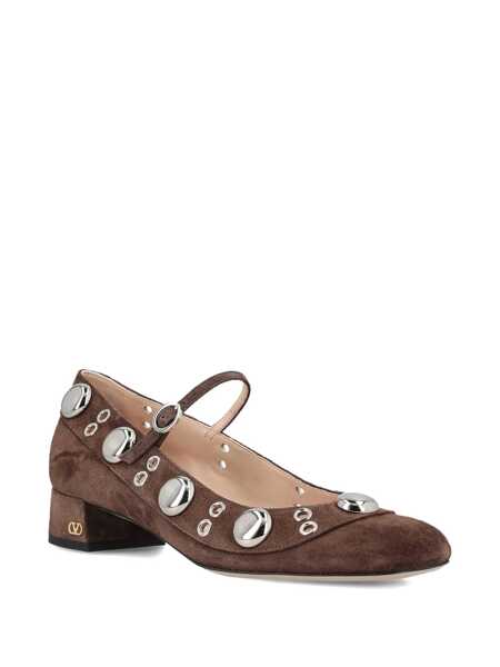 Pantofi cu toc Valentino Garavani Mary Jane VLogo Signature 30mm Brown Femei (BM 19348329) 2