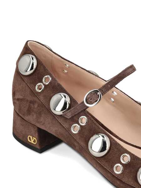 Pantofi cu toc Valentino Garavani Mary Jane VLogo Signature 30mm Brown Femei (BM 19348329) 3