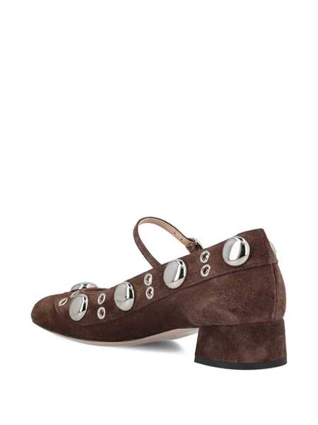 Pantofi cu toc Valentino Garavani Mary Jane VLogo Signature 30mm Brown Femei (BM 19348329) 4