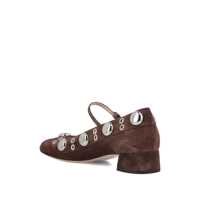 Pantofi cu toc Dama - Pantofi cu toc Valentino Garavani Mary Jane VLogo Signature 30mm Brown Femei (BM 19348329) - B-mall.ro