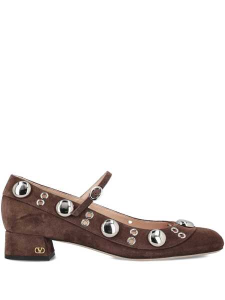 Pantofi cu toc Valentino Garavani Mary Jane VLogo Signature 30mm Brown Femei (BM 19348329) 1
