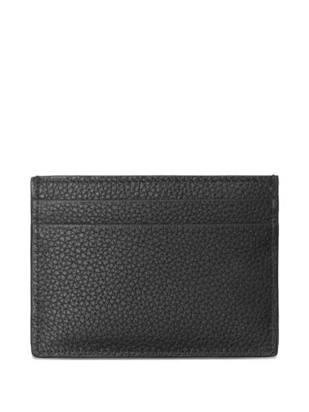 Portofele Burberry Leather card case Black Barbati (BM 19348353) 2
