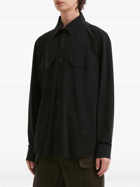 Camasi casual GR10K Shirt with pockets Black Barbati (BM 19348422) 3