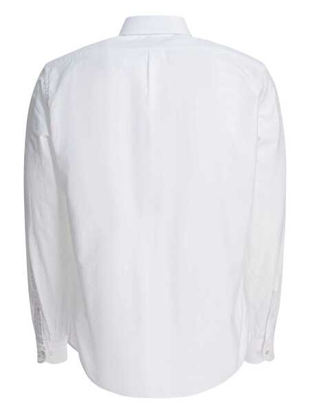 Camasi casual Bd Baggies Bradford cotton shirt White Barbati (BM 19348425) 3