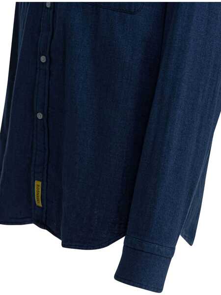 Camasi casual Bd Baggies Bradford shirt Blue Barbati (BM 19348440) 3