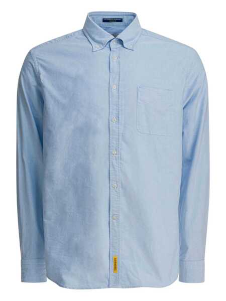 Camasi casual Bd Baggies Bradford cotton shirt Light blue Barbati (BM 19348443) 2
