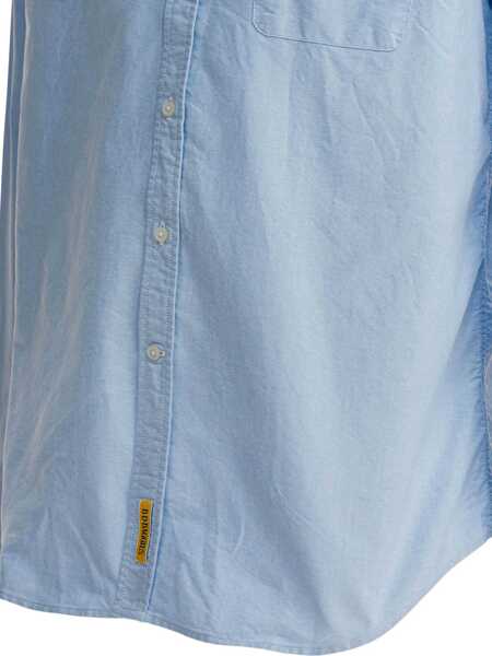 Camasi casual Bd Baggies Bradford cotton shirt Light blue Barbati (BM 19348443) 4