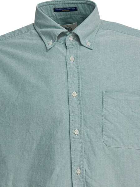 Camasi casual Bd Baggies Bradford cotton shirt Green Barbati (BM 19348446) 3