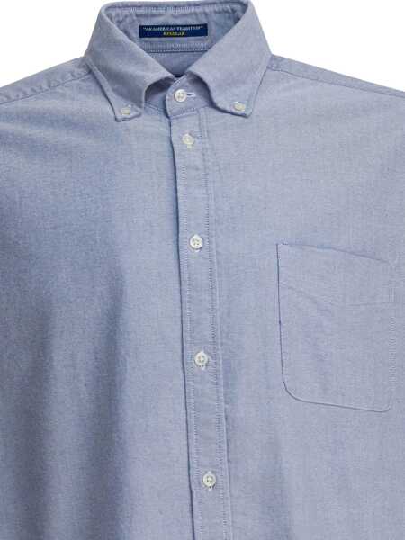 Camasi casual Bd Baggies Bradford cotton shirt Light blue Barbati (BM 19348455) 3