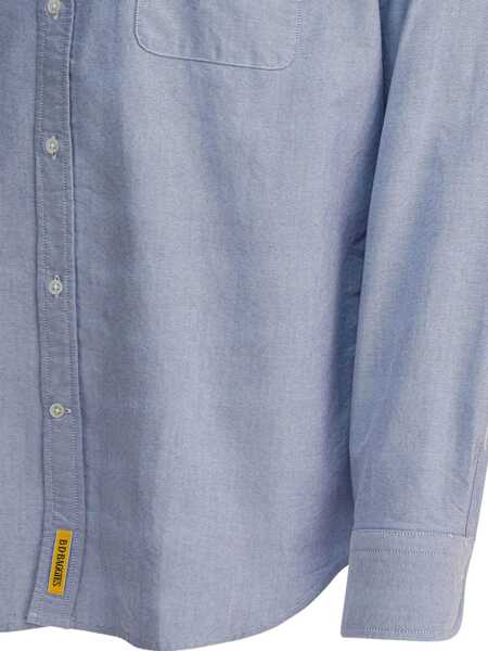 Camasi casual Bd Baggies Bradford cotton shirt Light blue Barbati (BM 19348455) 4