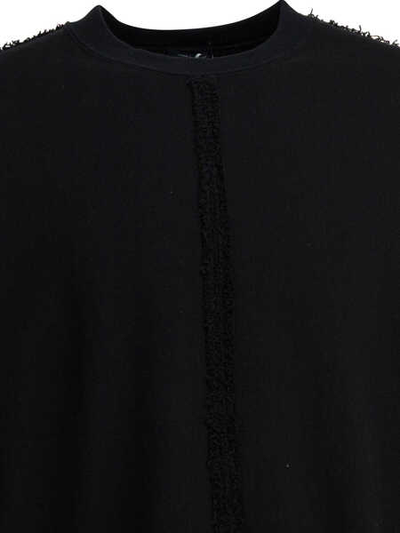 Hanorace COMME DES GARONS HOMME Cotton crewneck sweatshirt Black Barbati (BM 19348536) 3