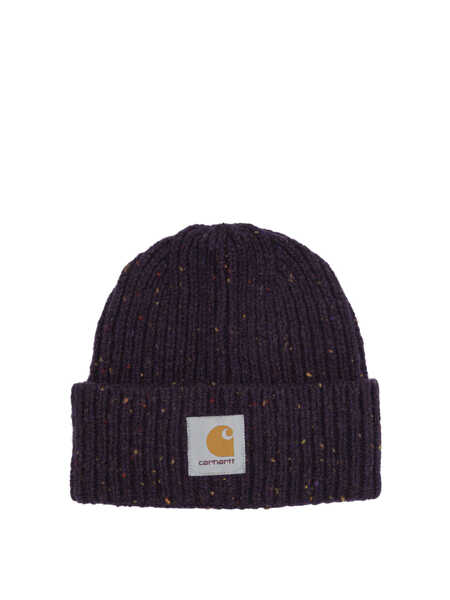 Caciuli Carhartt Anglistic beanie Purple Barbati (BM 19348566) 1