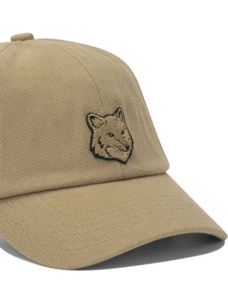 Sepci MAISON KITSUN Fox Head trucker hat Brown Barbati (BM 19348620) 4