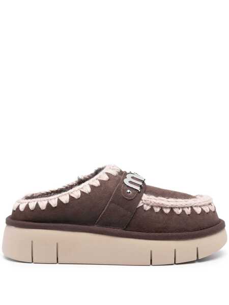 Mocasini Mou Loafers & Slippers Brown Femei (BM 19348632) 1