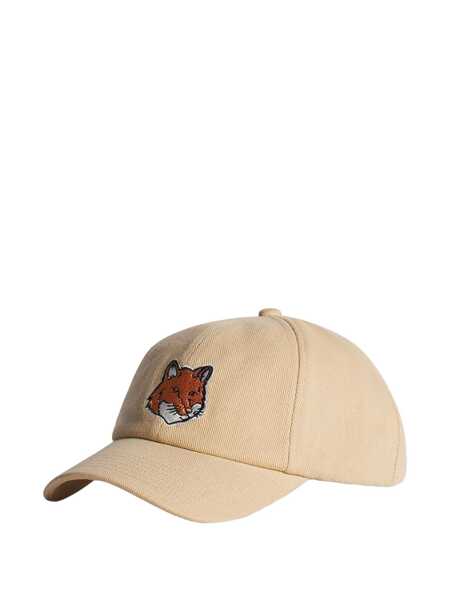 Sepci MAISON KITSUN Fox Head trucker hat Beige Barbati (BM 19348647) 3