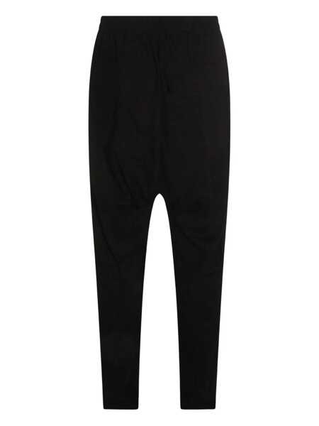 Pantaloni casual Rick Owens Cotton and wool sport pants Black Barbati (BM 19348659) 3