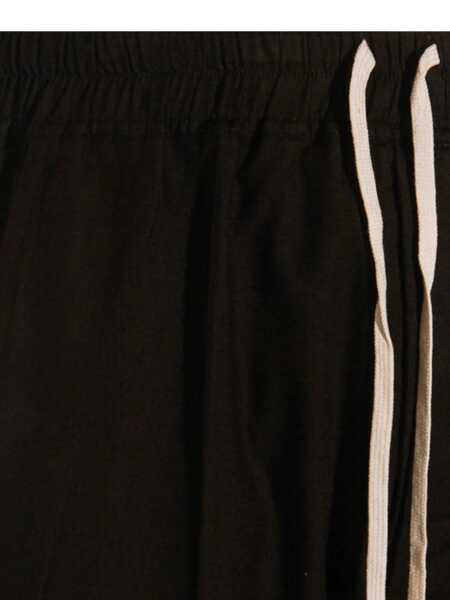 Pantaloni casual Rick Owens Cotton and wool sport pants Black Barbati (BM 19348659) 4