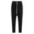 Rick Owens Cotton and wool sport pants Black