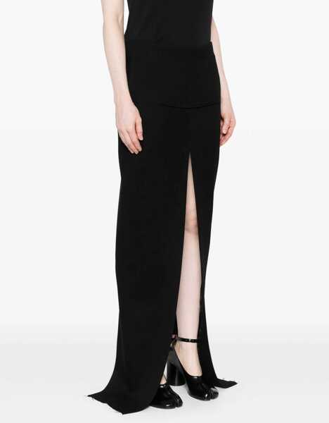 Fuste Rick Owens Sliced Skirt BLACK Femei (BM 19348775) 3