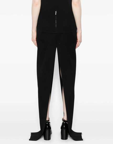 Fuste Rick Owens Sliced Skirt BLACK Femei (BM 19348775) 4