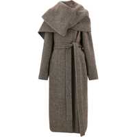 Paltoane Oversized asymmetric Coat Femei