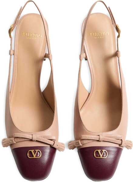 Pantofi cu toc Valentino Garavani Valet Du Roi Pumps ROSE CANNELLE-DARK GARNET Femei (BM 19348787) 3