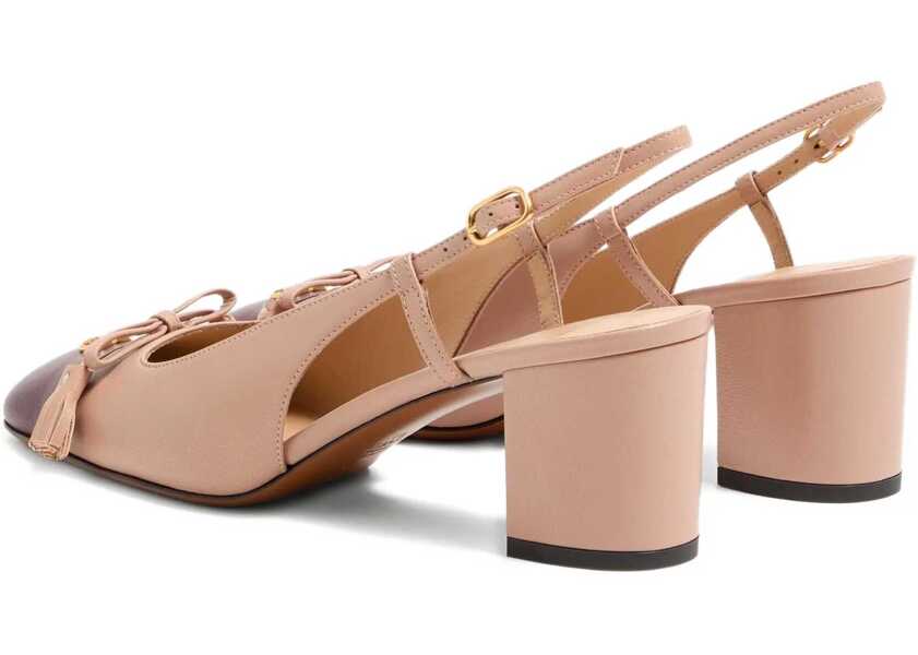 Pantofi cu toc Valentino Garavani Valet Du Roi Pumps ROSE CANNELLE-DARK GARNET Femei (BM 19348787) 4