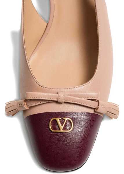 Pantofi cu toc Valentino Garavani Valet Du Roi Pumps ROSE CANNELLE-DARK GARNET Femei (BM 19348787) 5