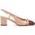 Valentino Garavani Valet Du Roi Pumps ROSE CANNELLE-DARK GARNET