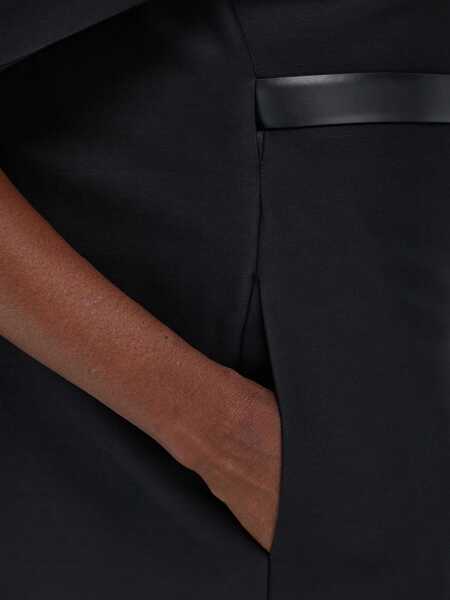 Rochii Ferragamo Belted Midi Dress BLACK Femei (BM 19348823) 4