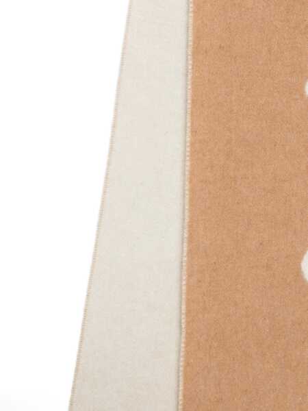 Esarfe MAISON KITSUN Wool Scarf LIGHT CAMEL Femei (BM 19348832) 2