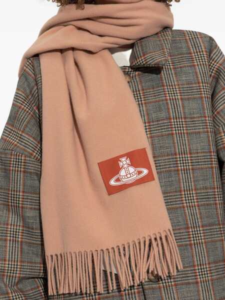 Esarfe Vivienne Westwood Wool Scarf BEIGE Femei (BM 19348835) 2