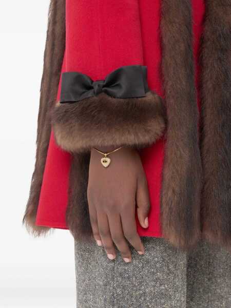 Bratari Valentino Garavani Coeur Royal Bracelet with Swarovski crystals ORO/NERO/CRYSTAL Femei (BM 19348844) 2