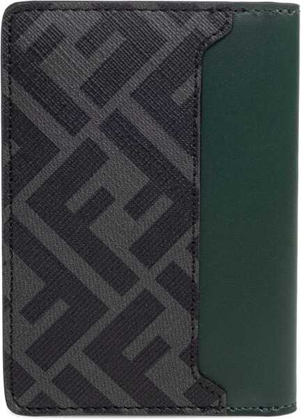 Portofele Fendi FF Card Holder VERDE NORINEROP Barbati (BM 19348847) 2