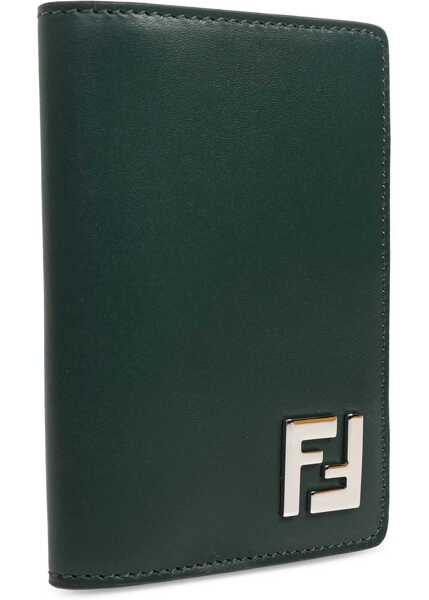 Portofele Fendi FF Card Holder VERDE NORINEROP Barbati (BM 19348847) 3